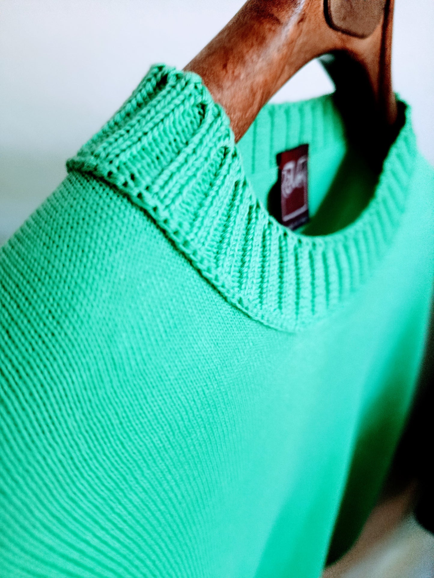 Gilet boxy - verde menta