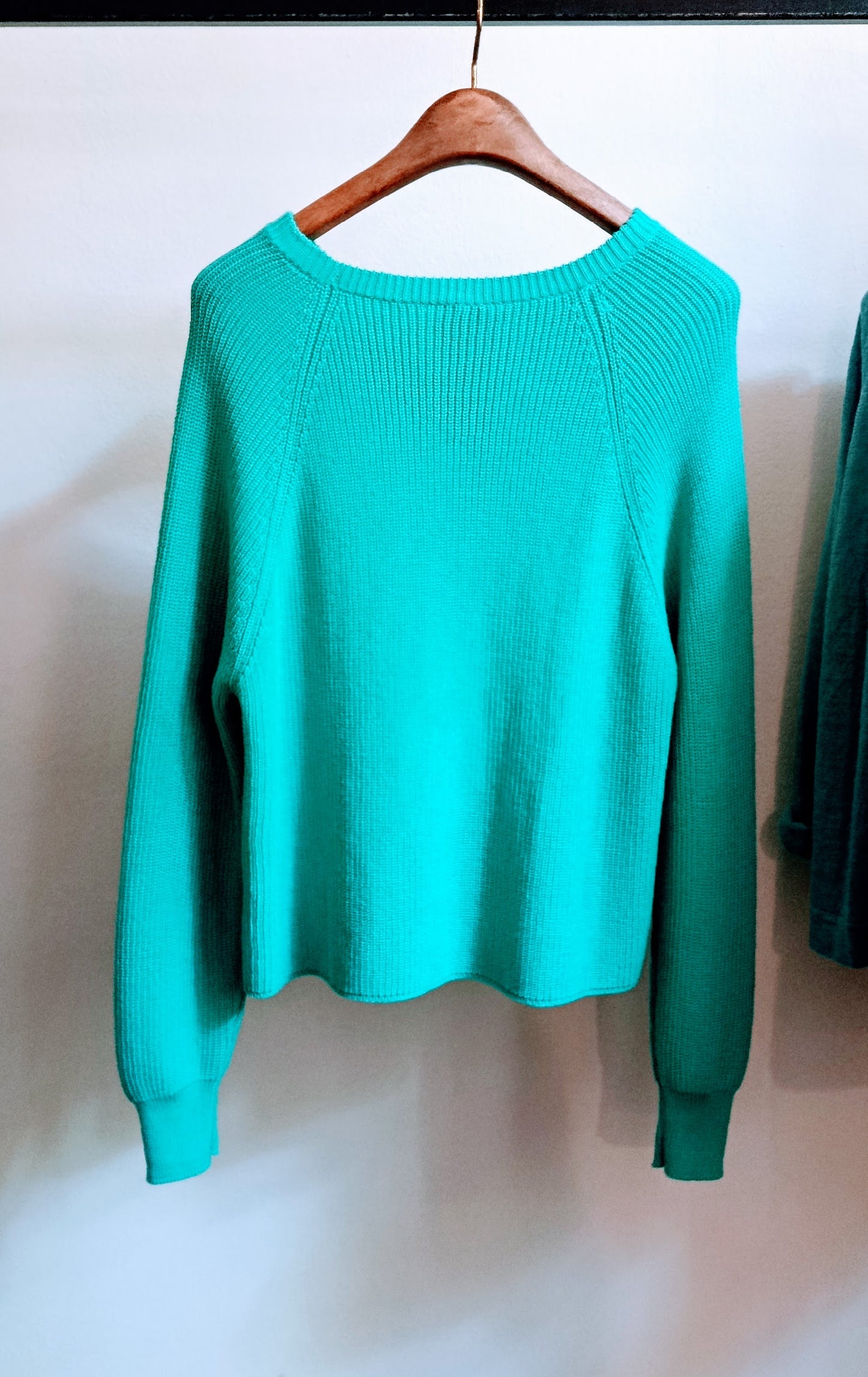 girocollo costa - cotone - turchese