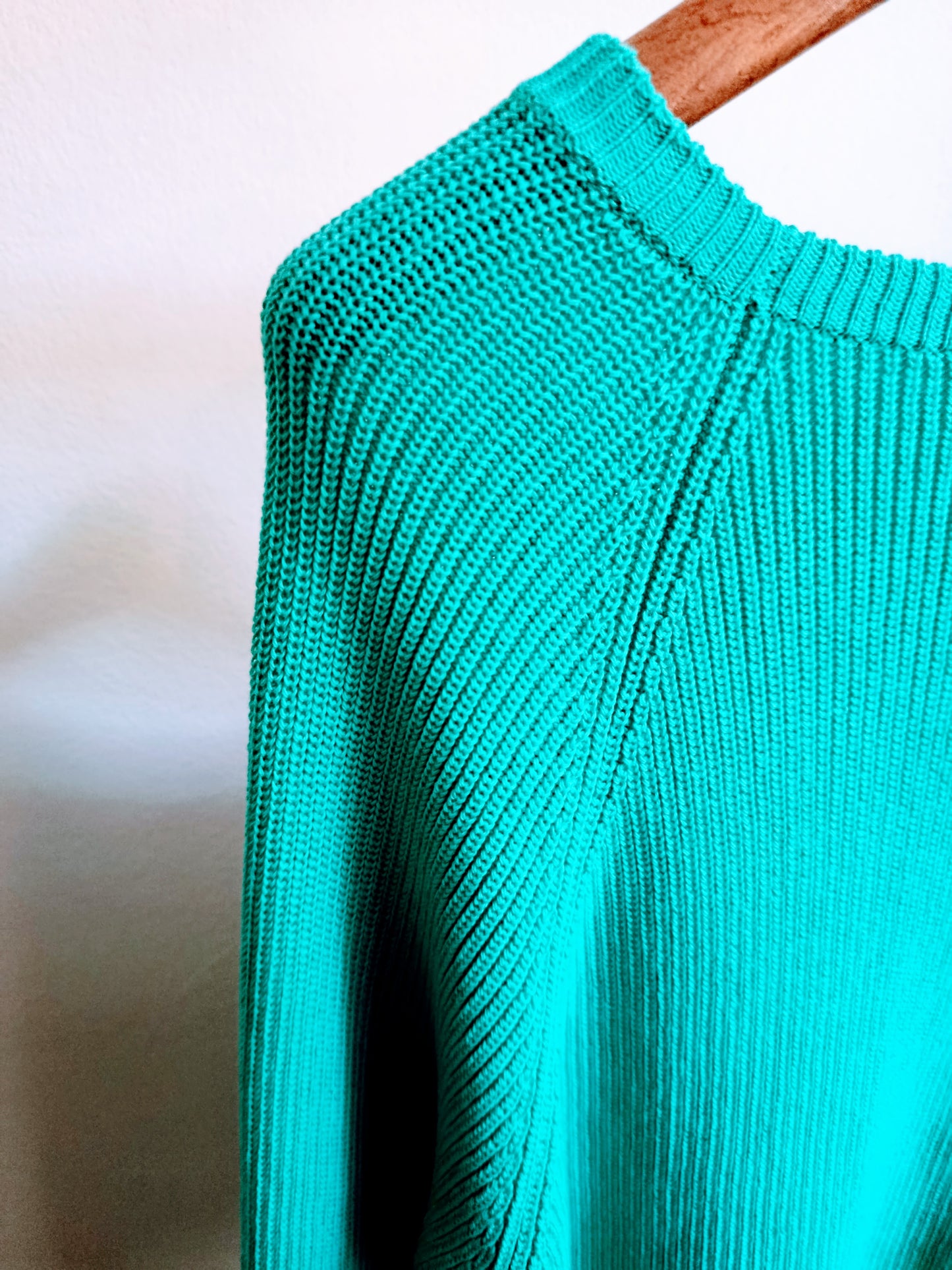girocollo costa - cotone - turchese