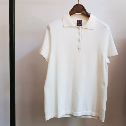 polo - cotone - bianco